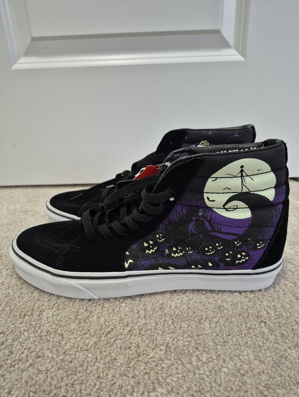 NWT Vans x Disney Sk8-Hi Jack's Lament Nightmare Before Christmas Men's 11 - Picture 4 of 14